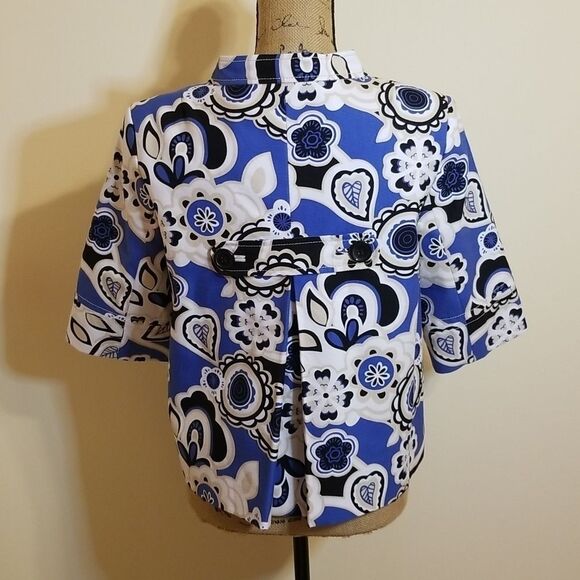 Madison Floral print Double Stitched Jacket size Medium - Picture 6 of 11